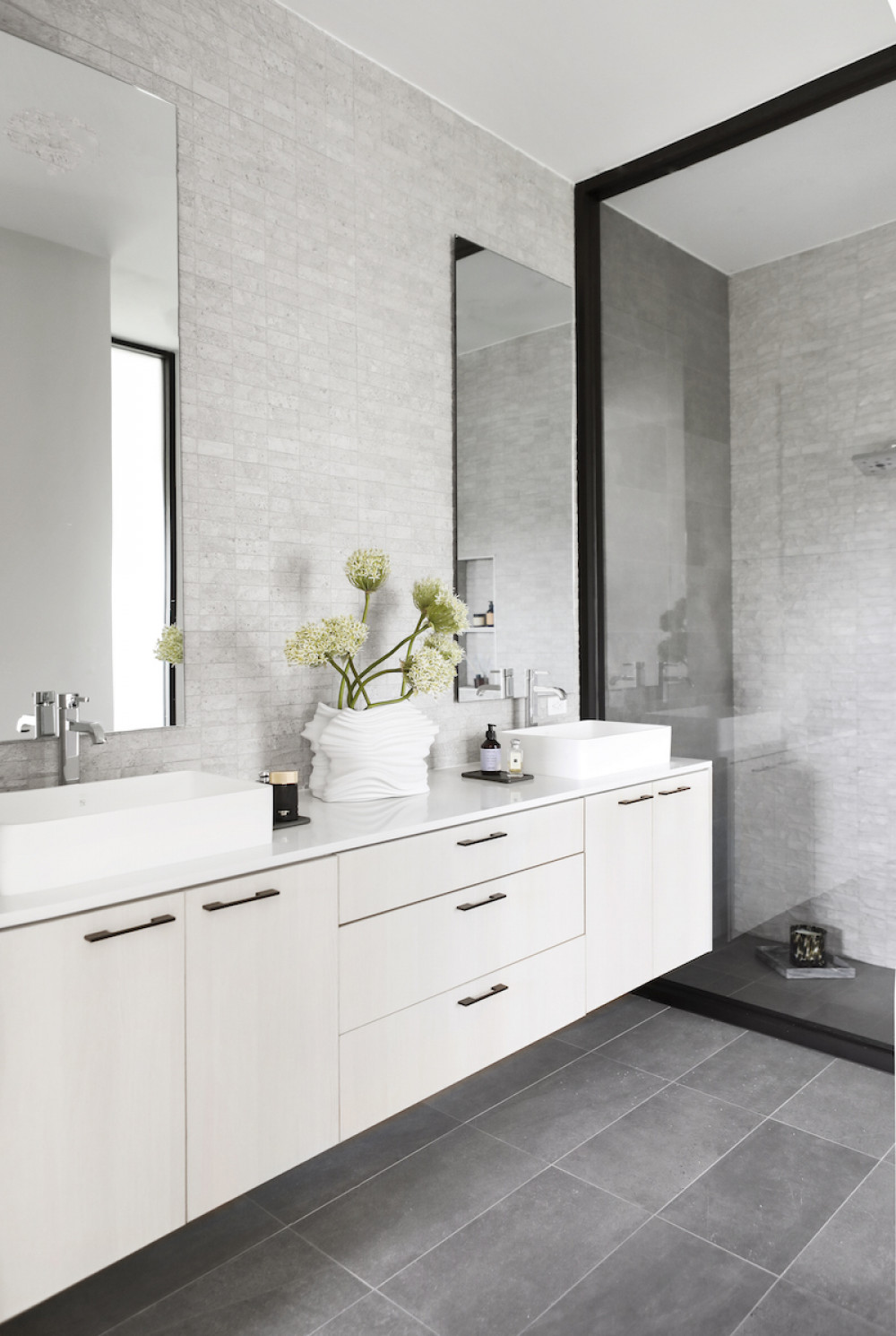 gray-tile-bathroom-interior-design-two-sink-vanity