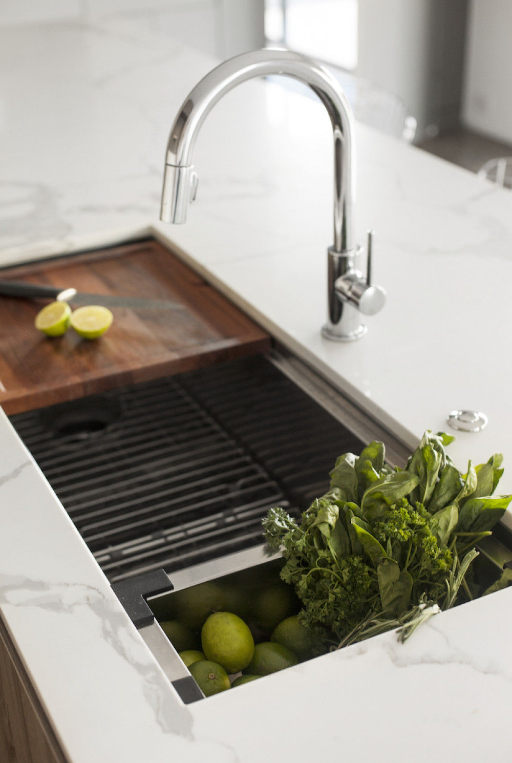 kitchen-prep-sink-cutting-board-insert-stainless-sink