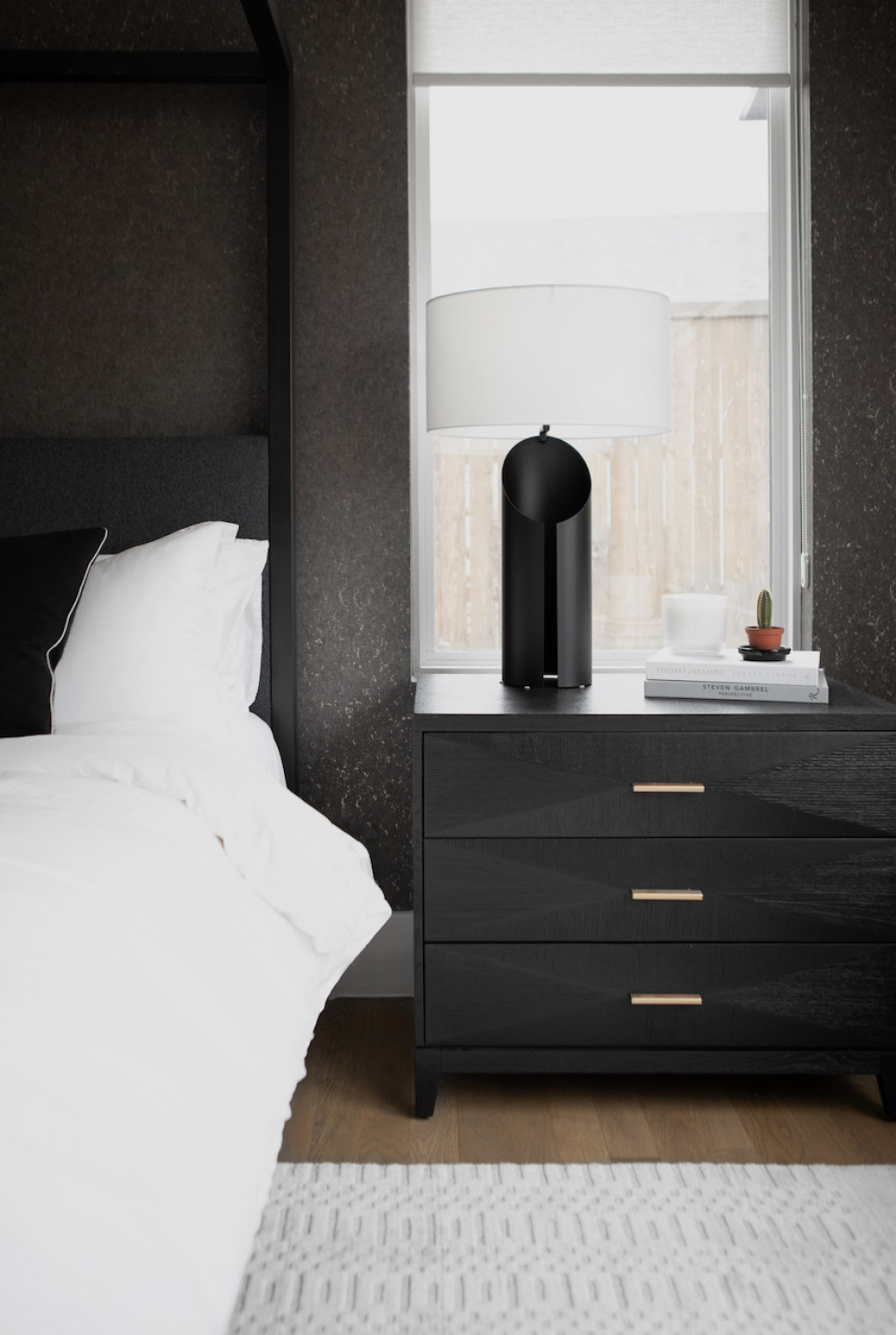 black-nightstand-bedroom-interior-designer-dallas-tx