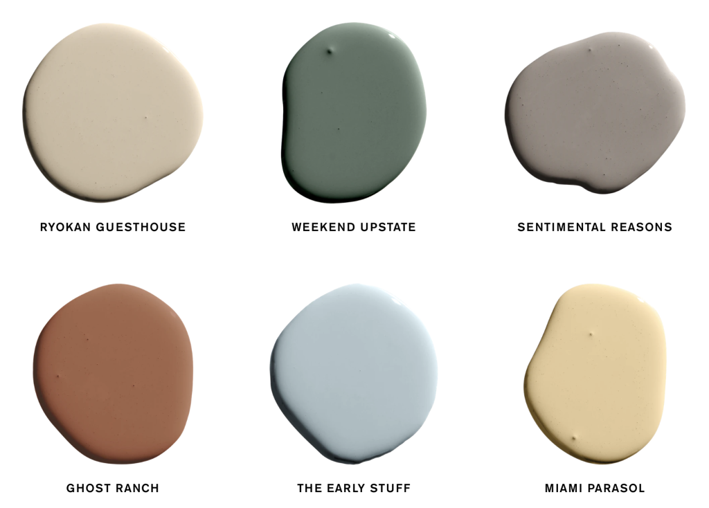 Backdrop Interior Paint Swatches