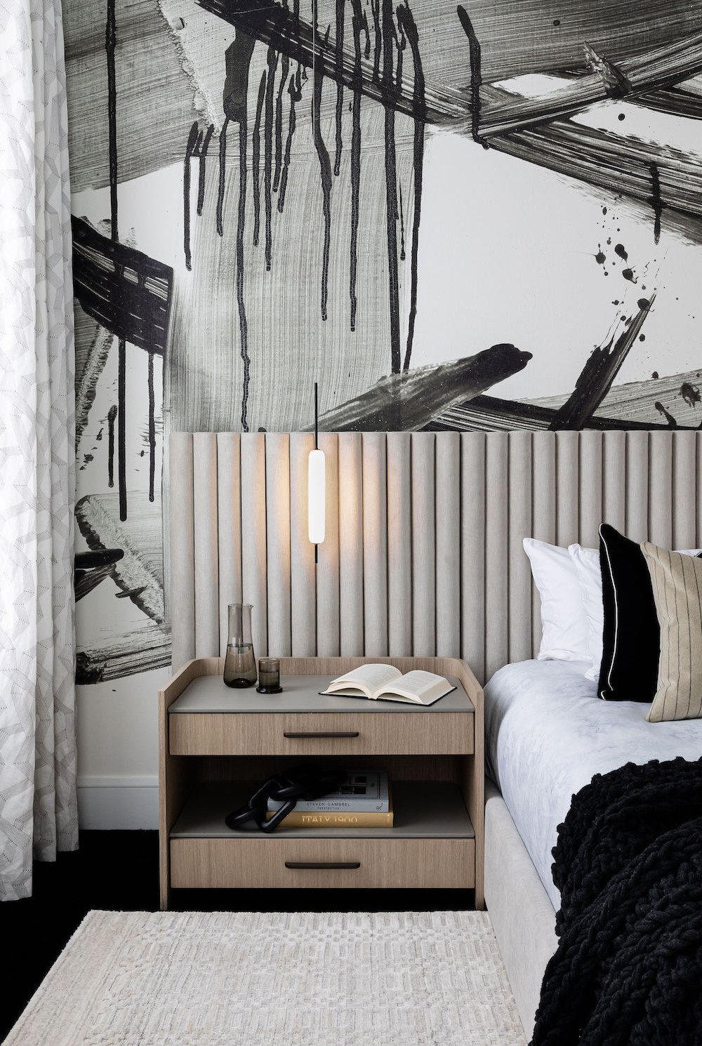 bedroom-interior-design-nightstand-upholstered-headboard