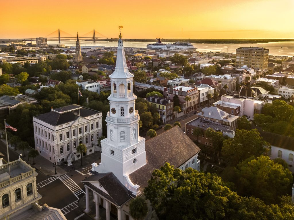 Charleston From The Air