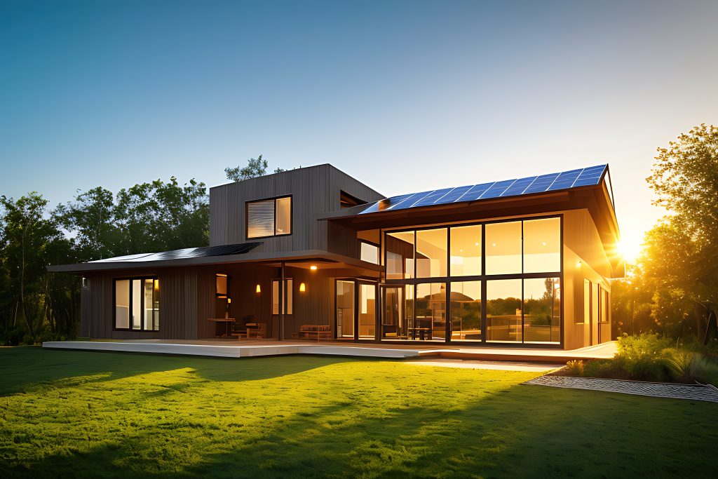 Ecofriendly Home Solar Panels Sustainability And Conserva C